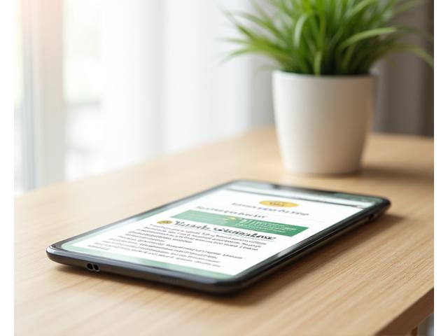 Screenshot preview of a CelestriaVivamora Bloom daily health newsletter on a tablet